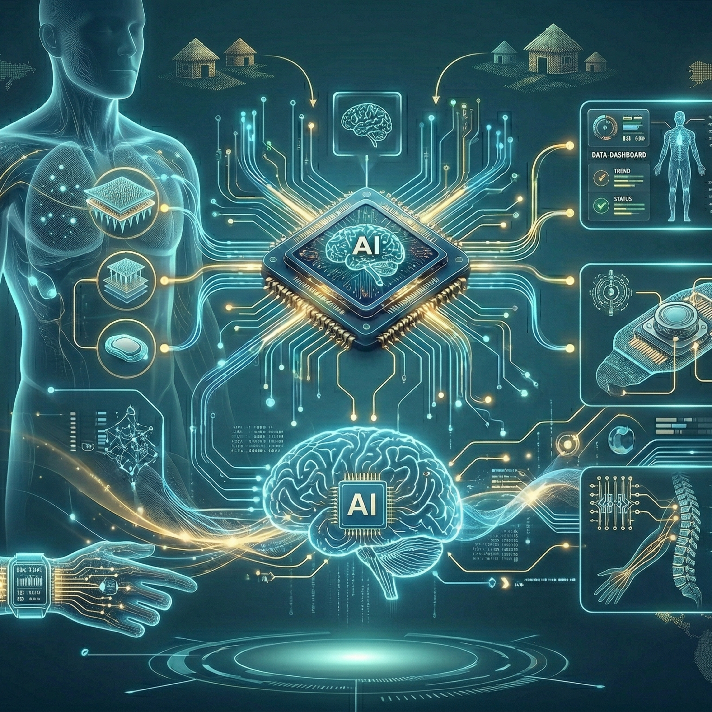 AI-Driven Wearable Bioelectronics in Digital Healthcare